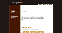 Desktop Screenshot of firefightermath.org